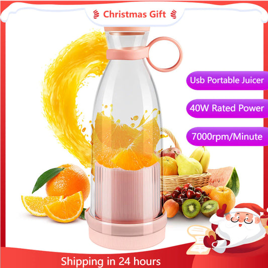  JuiceMate™ Rechargeable Mixer & Portable Fruit Juicer